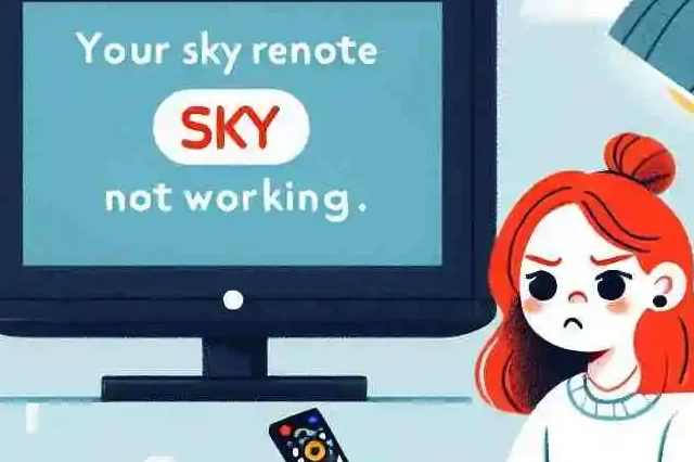 sky remote not working